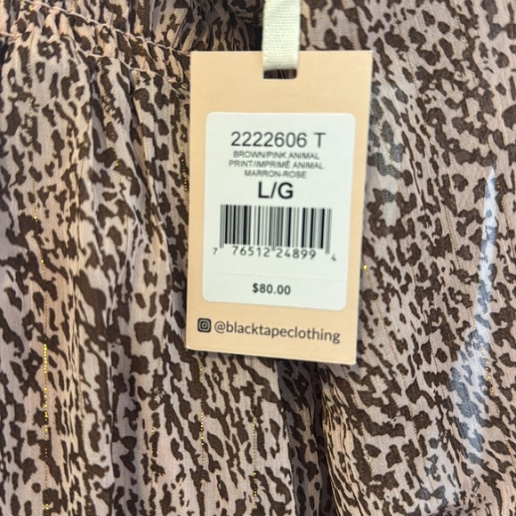 New with tags Black Tape Dress Size Large - Picture 3 of 3